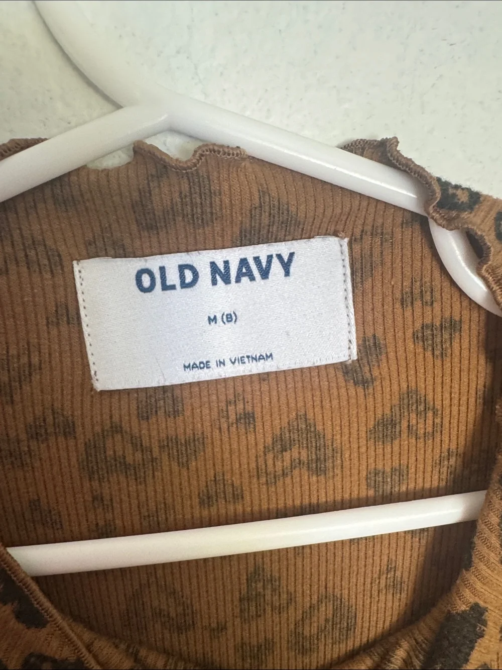 Old Navy Brown Long-Sleeve Heart Print Cardigan
